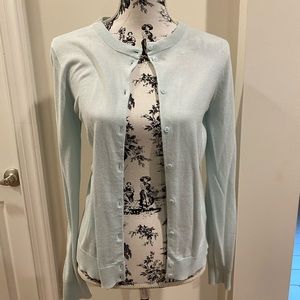 J. Crew light blue cardigan